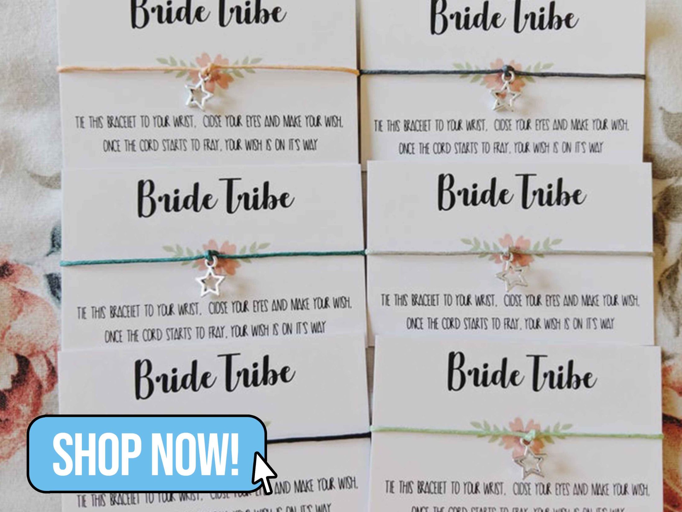 Bride Tribe Wish Bracelet