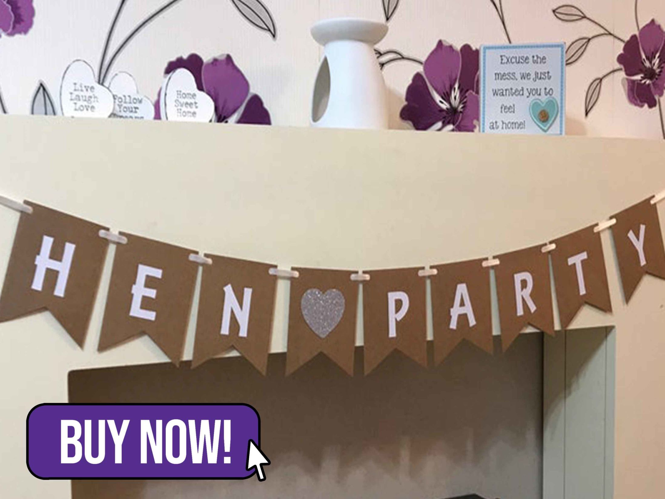 Hen Party Bunting Banner