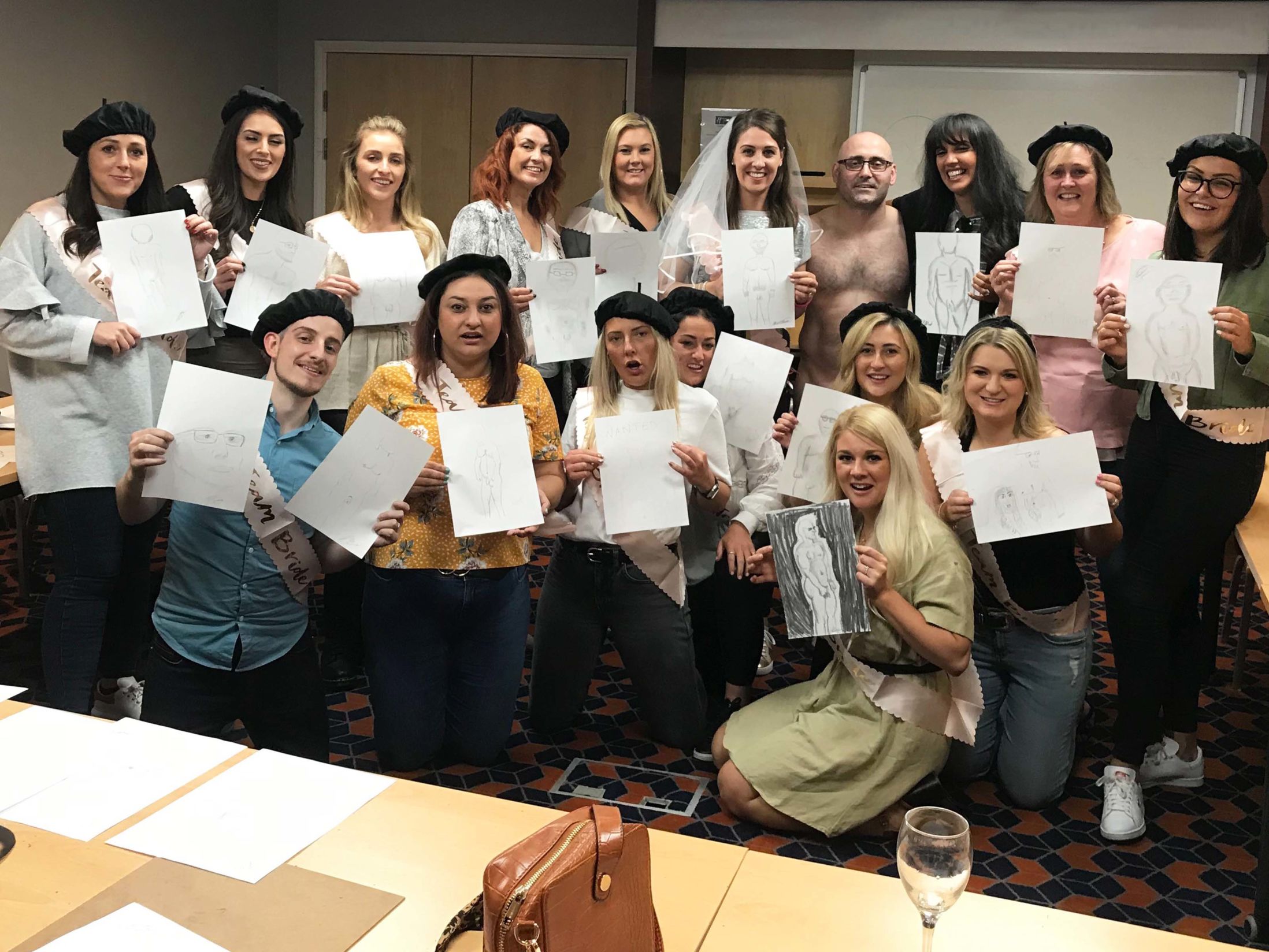 Greatest Hen Party Activities & Ideas in Cardiff - Life Drawing