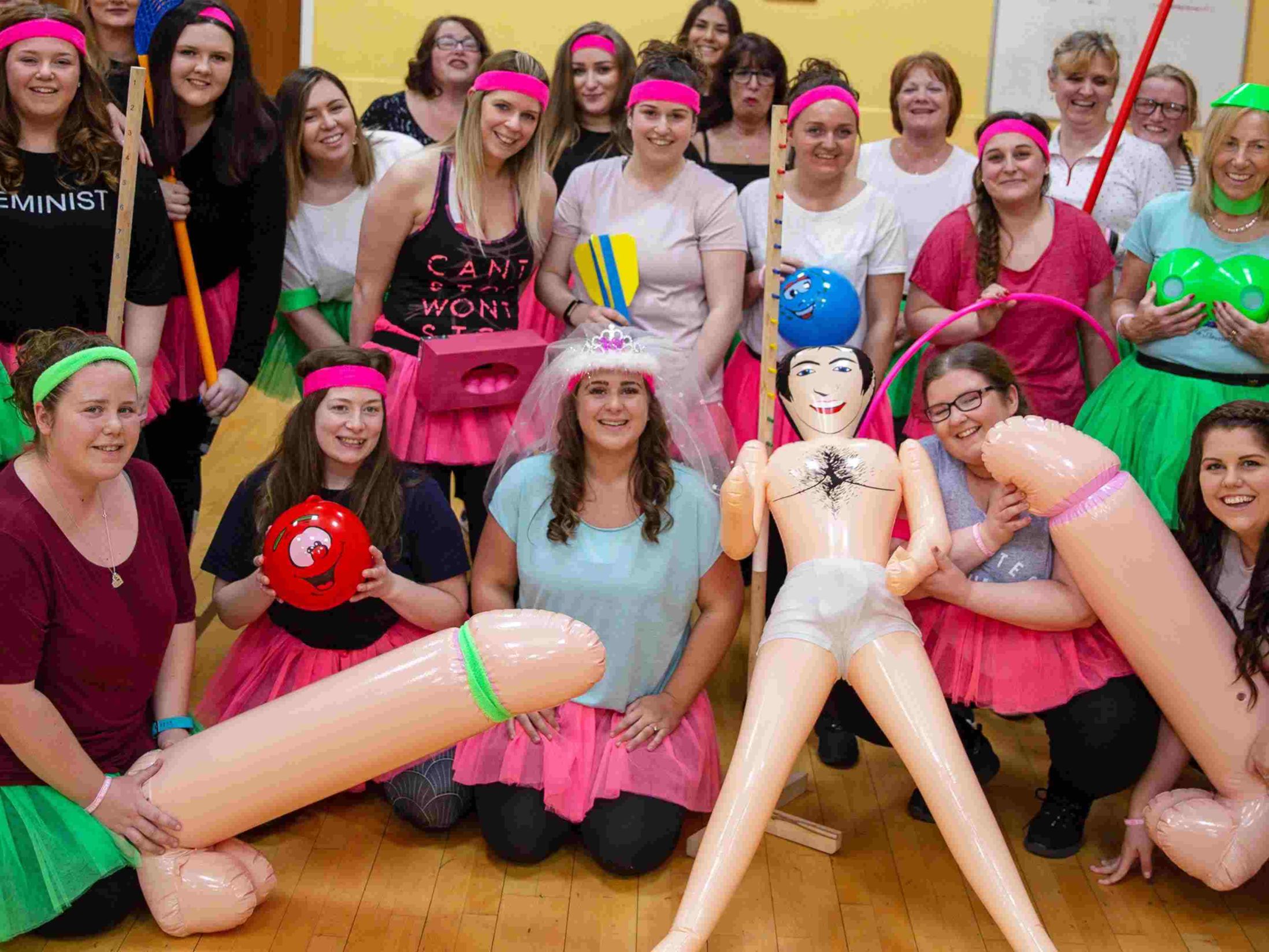 Greatest Hen Party Activities & Ideas in Cardiff - Olympic Shames