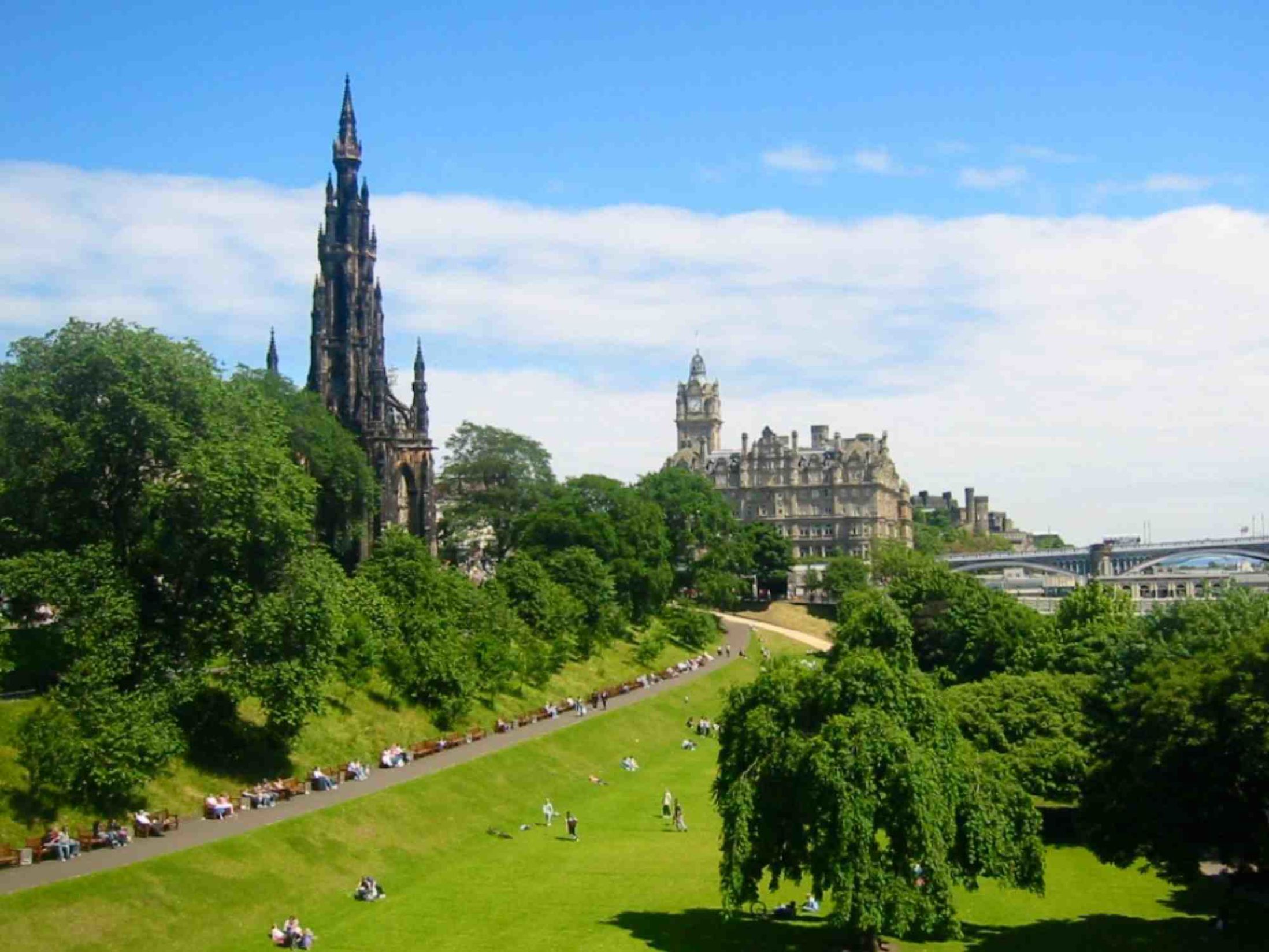 Top 12 Hen Party Activities & Ideas in Edinburgh - Princes Street