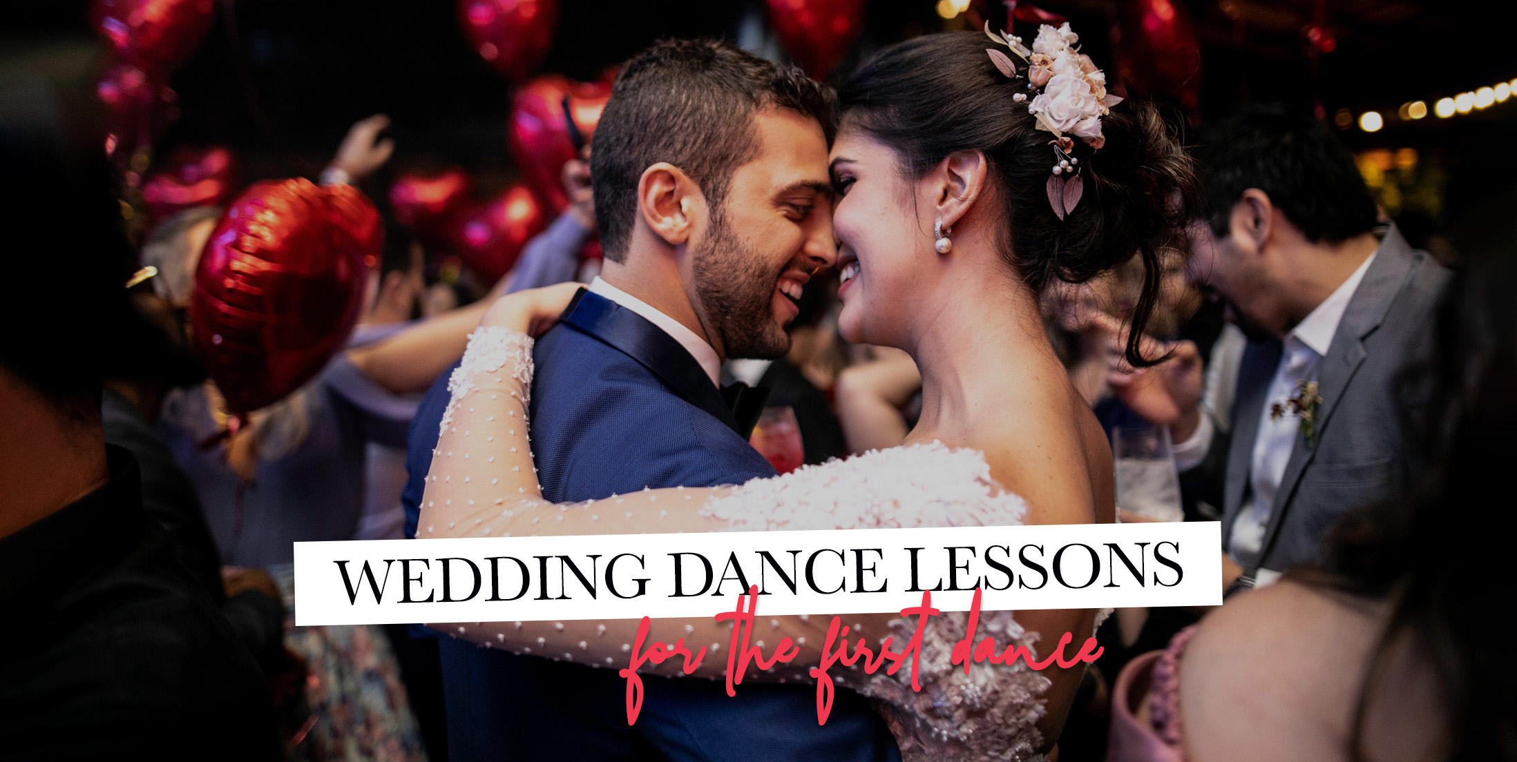 Wedding Dance Lessons for the First Dance (Banner)